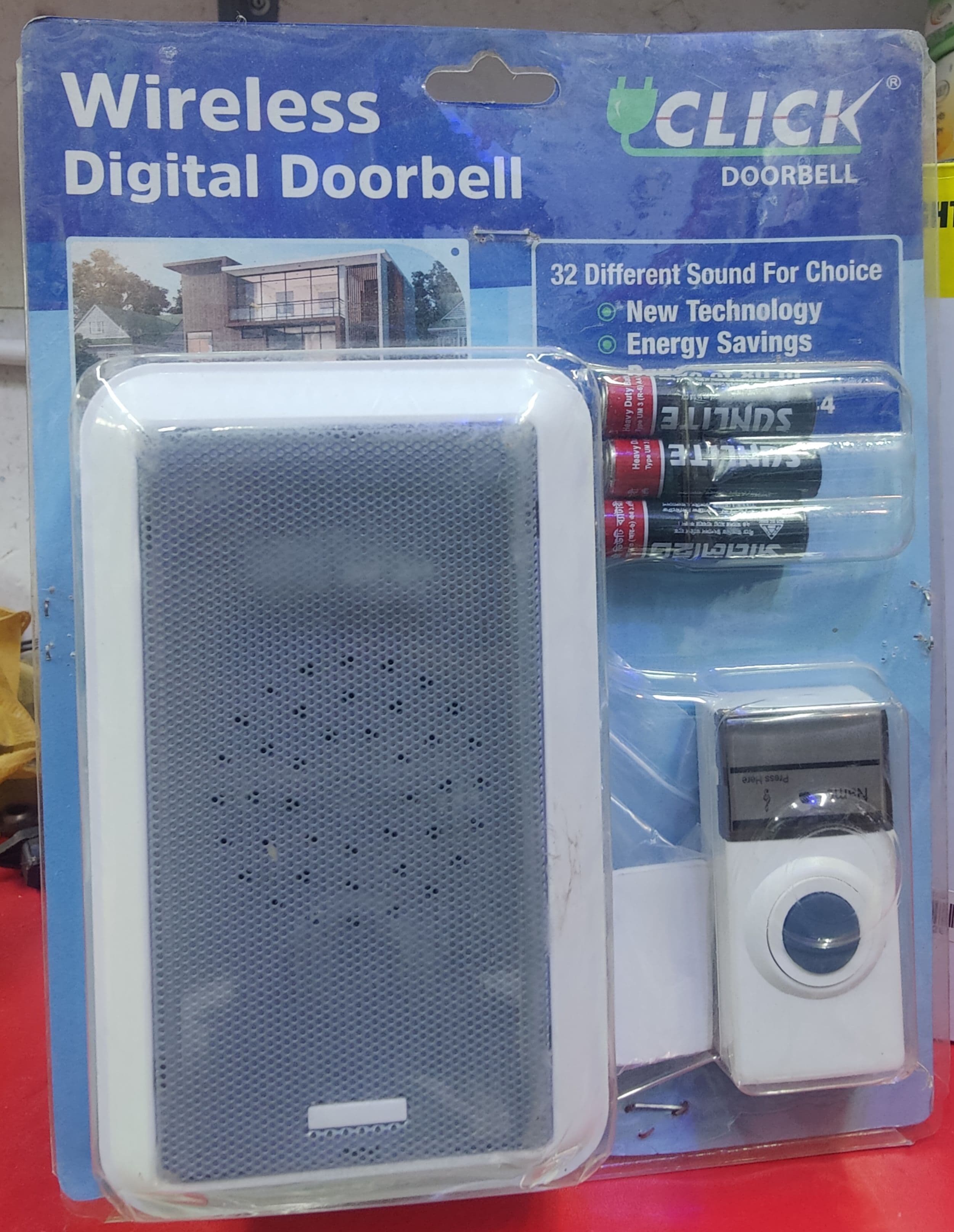 Click Wireless Digital Doorbell